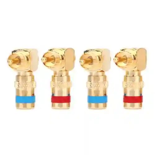 90-Grad-RCA-Stecker