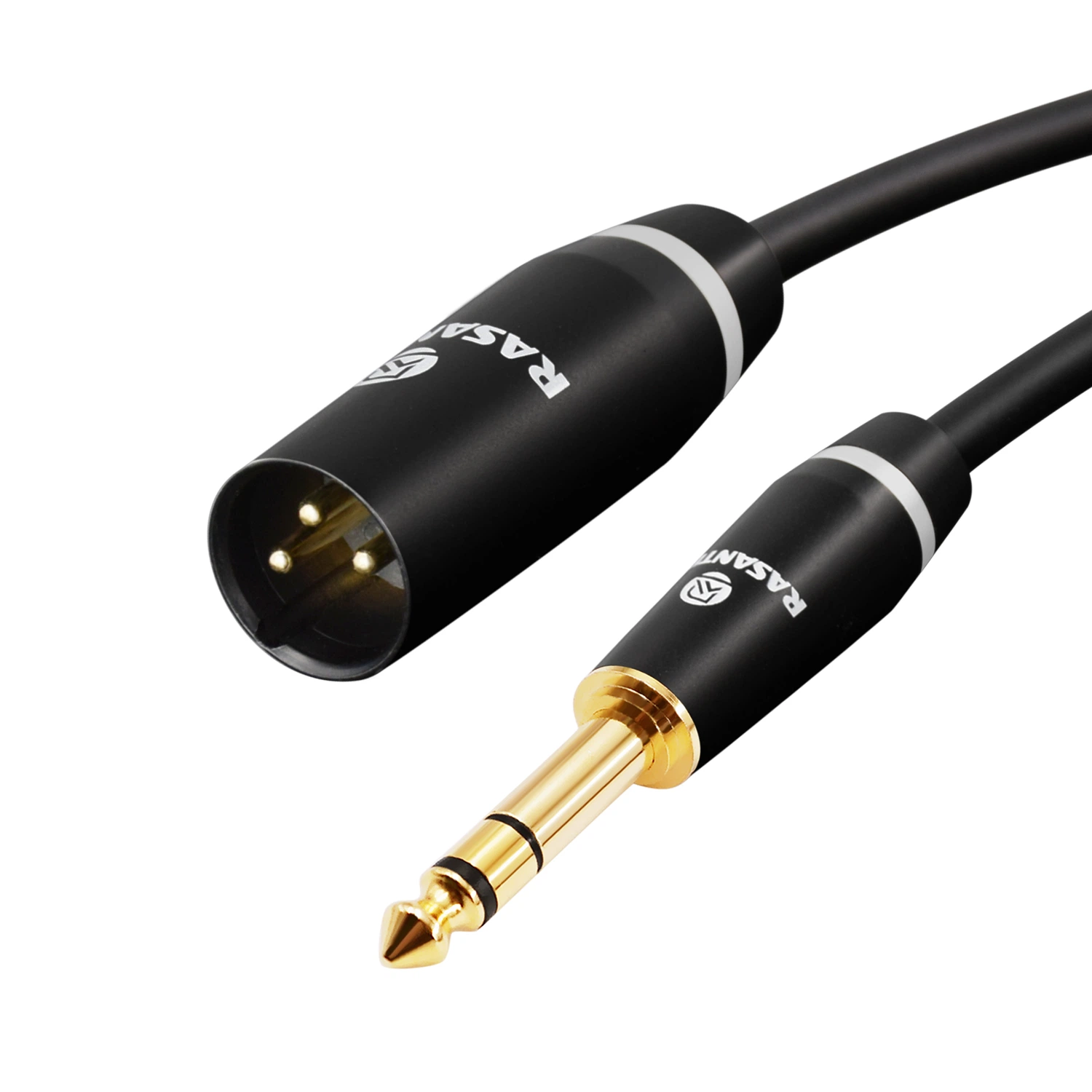 balanced xlr to 6.3mm trs cable