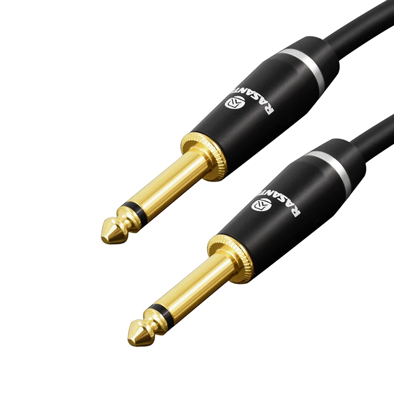 6.35 to 6.35MM TS Straight Mono Instrument Cable Factory