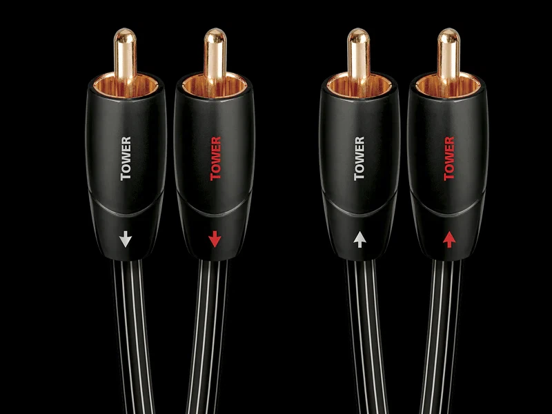 audioquest stereo rca connector cable