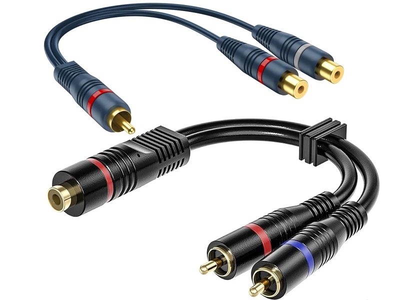 rca Y splitter