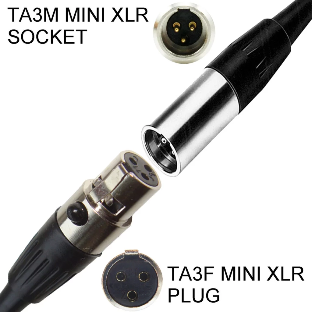 Mini XLR TA3, TA4, TA5