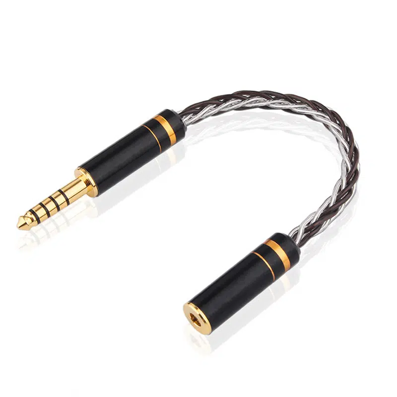 4.4 Symmetrischer Stecker auf 3.5 Stereo-Buchse Adapterkabel