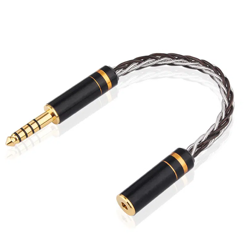 Kopfhörer 4,4 mm männlich 5-polig auf 2,5 mm Trrs Buchse Audio Balanced Adapter