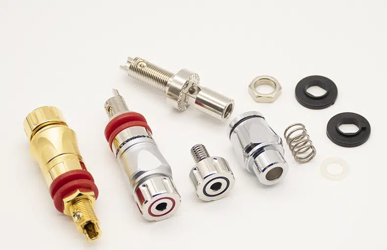 5 Way Binding Posts Key Components