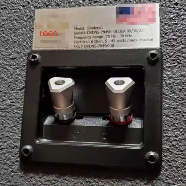 high end speaker terminal binding posts for speaker