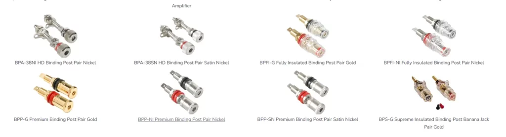 Dayton Audio BP38 バインディングポスト