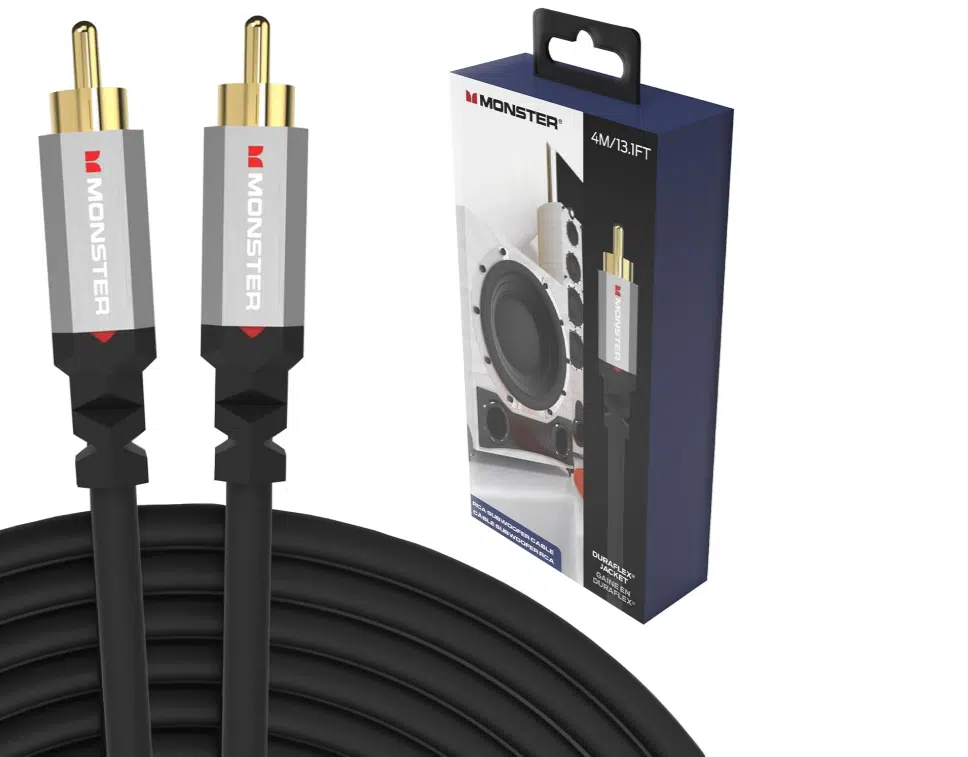 Cable de audio RCA estéreo Monster