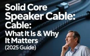 Solid Core Speaker Cable What It Is & Why It Matters