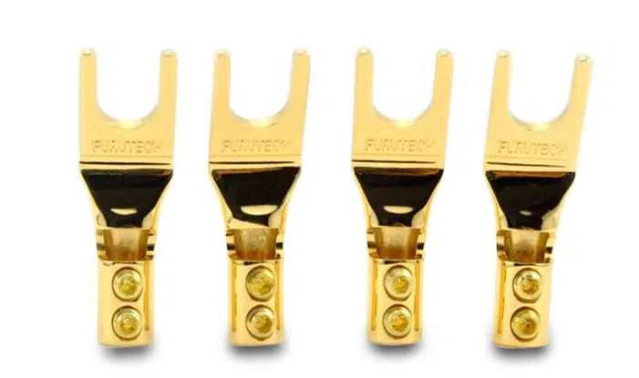 その他 FURUTECH FP-218(R) Spade Type Terminal Furutech FP 218 R Spades - Douglas Connection