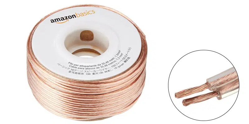Amazon Basics Câble d'enceinte 16AWG
