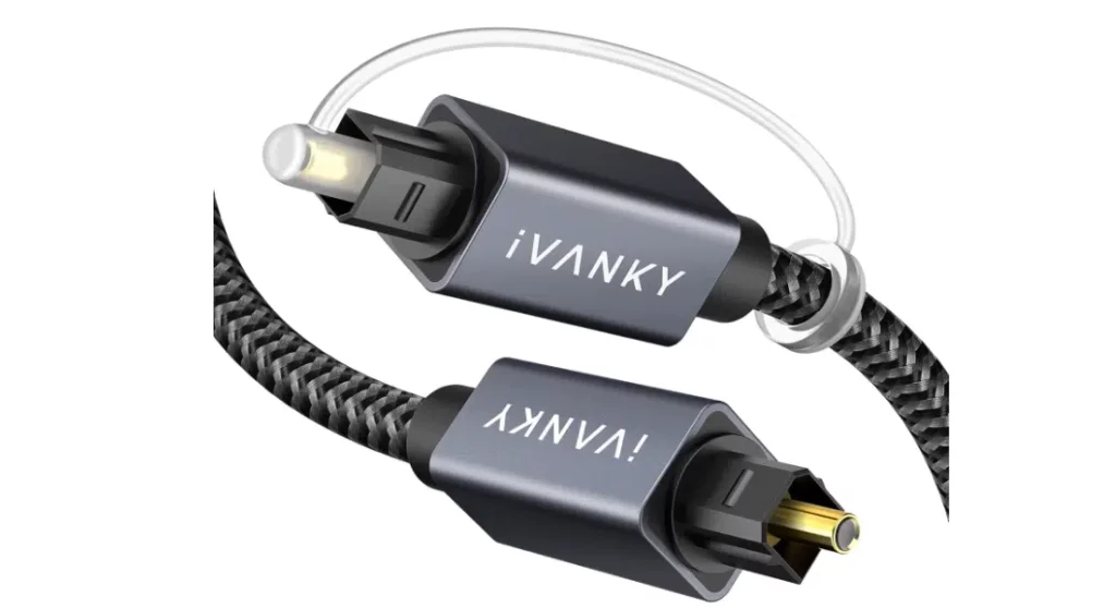 IVANKY Digitales optisches Audiokabel 6ft