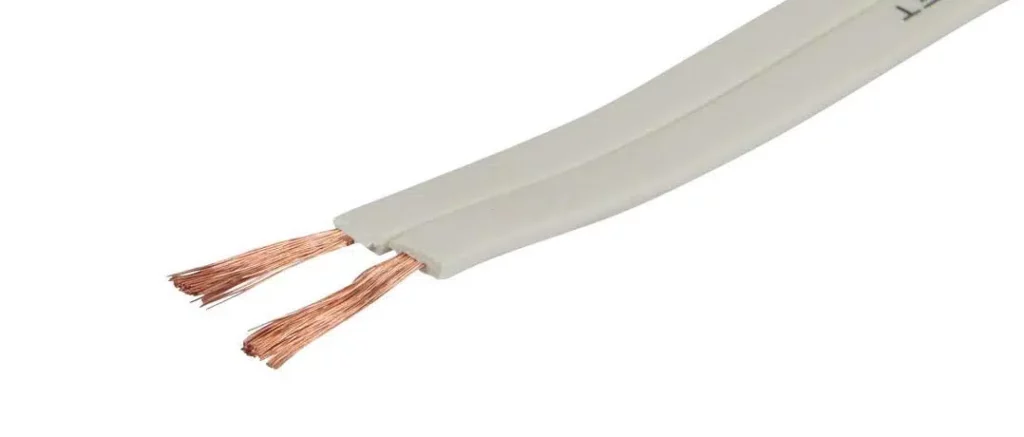 Pure Copper Flat Speaker Wire CL2 in Wall Rated