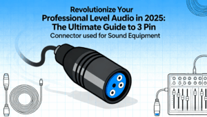 Revolucione seu áudio de nível profissional em 2025 O guia definitivo para conectores de 3 pinos usados em equipamentos de som