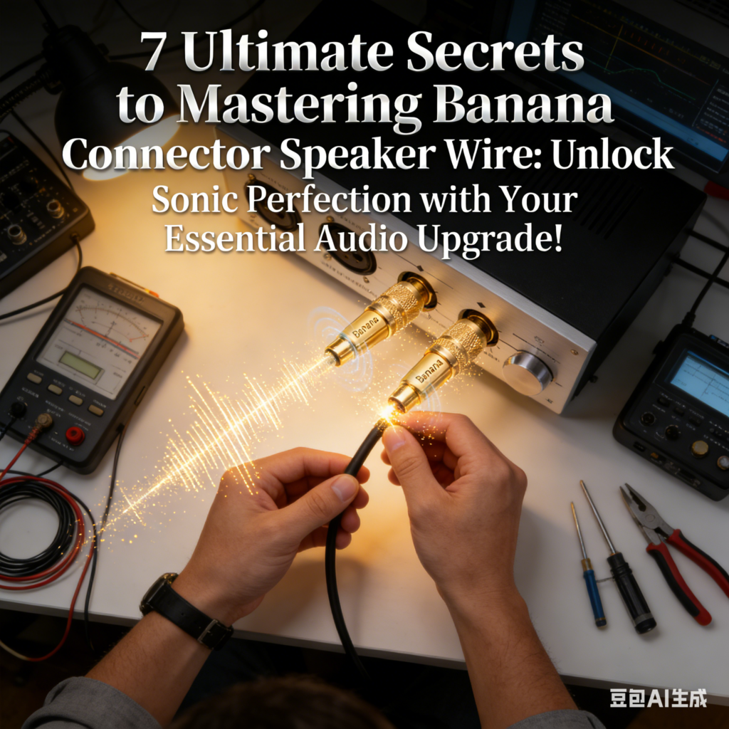 7 secretos definitivos para dominar el cable de altavoz con conector banana ¡Desbloquee la perfección sónica con su actualización de audio esencial!