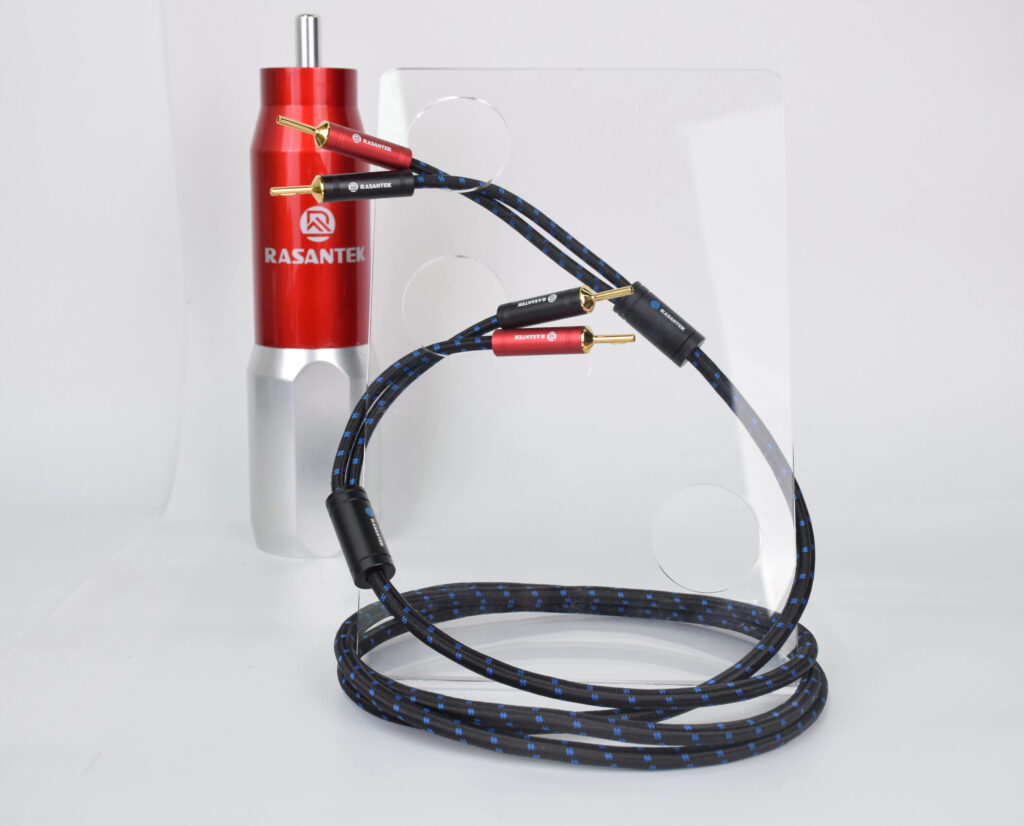 High End Gold Plated HIFI Audio Speaker Cable with Banana Plug