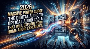 2026 大規模電力サージ あなたのホームオーディオ体験を爆発させる光オーディオへのデジタルオーディオ・ケーブル