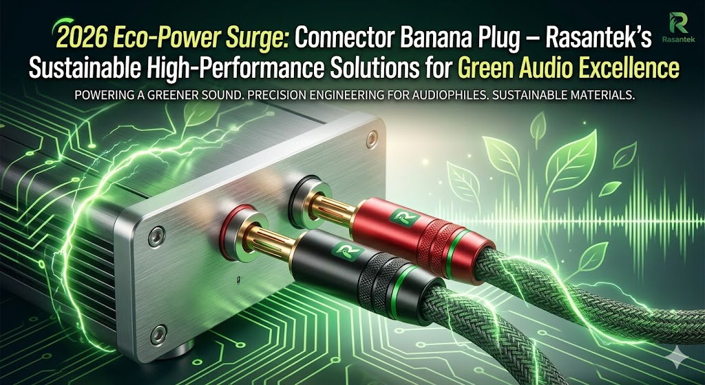 2026 Eco-Power Surge Connector Banana Plug – Rasantek’s Sustainable High-Performance Solutions for Green Audio Excellence