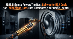 2026 Ultimate Power Das beste Subwoofer-RCA-Kabel für donnernde Bässe, die Ihr Heimkino dominieren