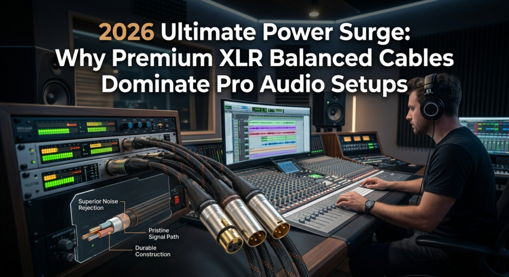 2026 Ultimate Power Surge Why Premium XLR Balanced Cables Dominate Pro Audio Setups