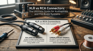 Conectores XLR vs RCA: O guia definitivo para audiófilos e sistemas de áudio profissionais